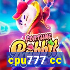 cpu777 cc